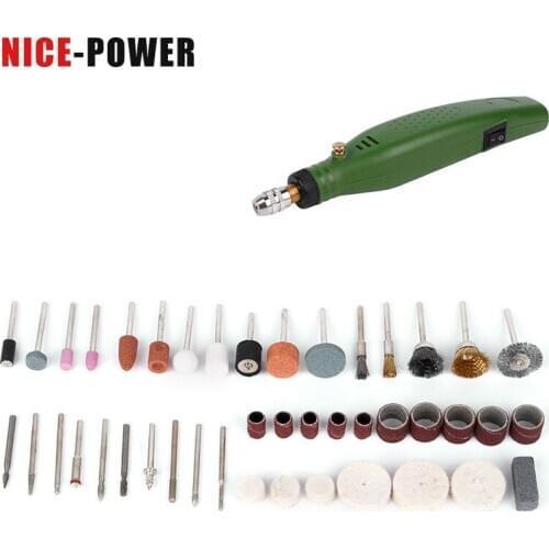 18V Power Tools Electric Mini Drill with 0.3-3.2 With Grinding Accessories Set Multifunction Mini Engraving Pen For Dremel tools