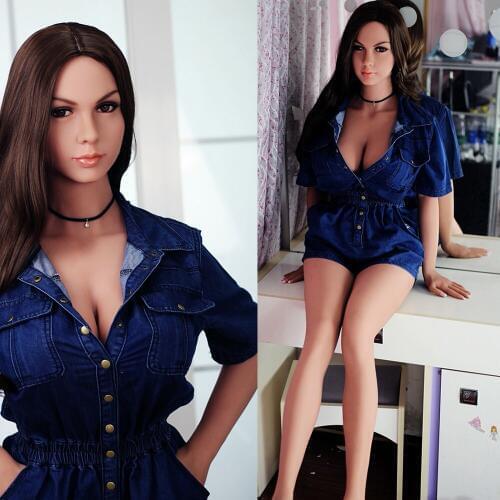 2019 Newest 158cm Real sex dolls adult erotic sex toys for men Big boobs big ass hot body artificial 3D vagina