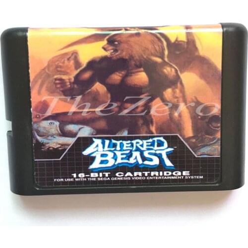 Altered Beast EU/JAP Shell for 16 bit Game Card for Genesis System for Sega Mega Drive