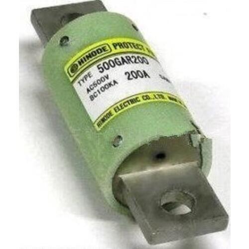 Fuses: 500GAR200 200A 500V aR / 500GAR30 500GAR50 500GAR75 500GAR100 500GAR150 500V aR