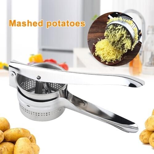 Potato Masher and Ricer Manual Juicer Squeezer Press Potato Baby Food Supplement Machine Multifunctional Kitchen Tools 3
