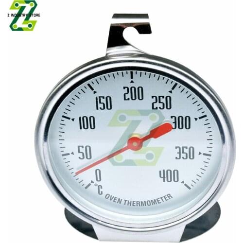 Stainless Steel Oven Thermometer 0-400 Degree Dial Temperature Measurement For BBQ Food Thermometer