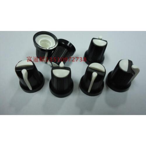 [VK] Potentiometer Encoder Band Switch Plastic Knob Cap 15*16MM 15*16 15X16MM Flower Shaft Holes