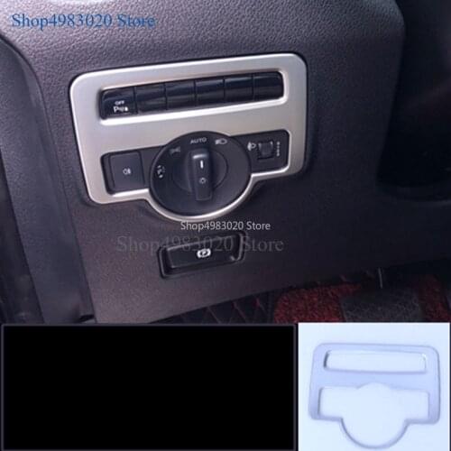 High Quality For Mercedes Benz Vito W447 2017 2018 2019 Car Front Headlight Light Left Center Control Switch Button Trim Frame