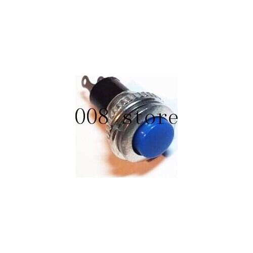 10pcs Blue 10mm Momentary Push Button Switch