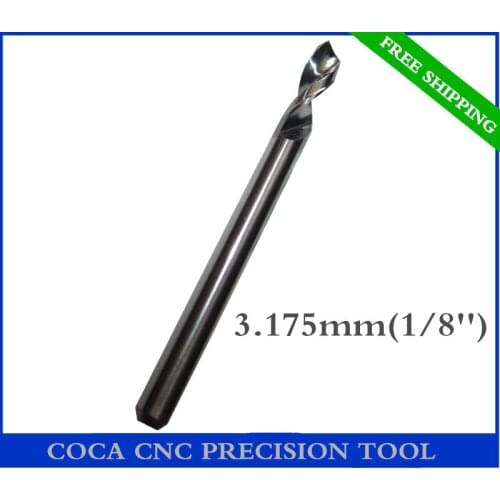 3.175mm,Free shipping,CNC Computer machine tool,Print Circuit Board drill,woodworking router bit, Carbide Micro Drilling Bits