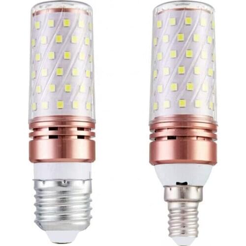 6pcs E27 LED hight brighten Bulb E14 Lamp 85-265V Cold and Warm White 60 78 LEDs Corn Bulb for Home Lighting