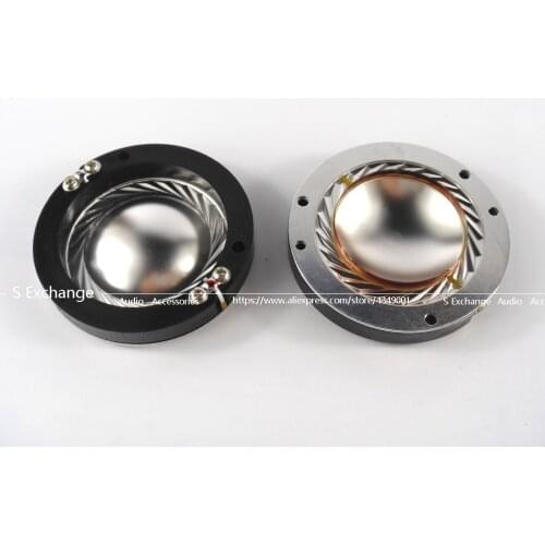 2PCS Aluminum Diaphragm Fit For Altec Lansing Speaker 604 802 804 16 Ohm