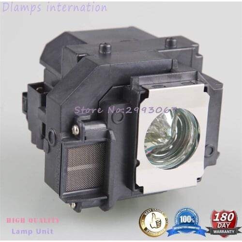 For ELPLP58 EB-X92 EB-S10 EX3200 EX5200 EX7200 EB-S9 EB-S92 EB-W10 / EB-W9 / EB-X10 EB-X9 for EPSON Projector Lamp With Housing
