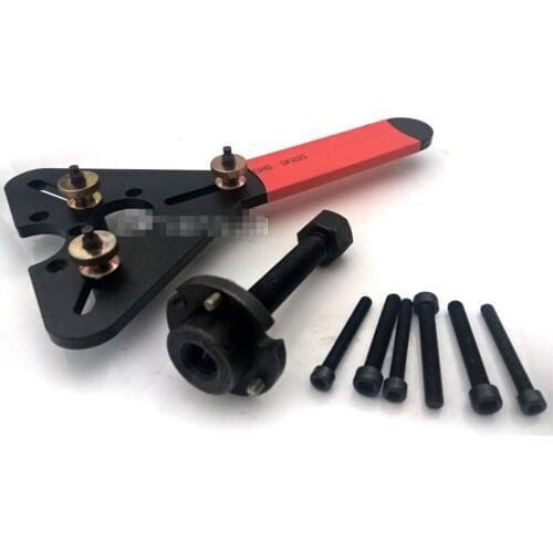 Fixed car A/C compressor pulley chuck wrench Tool maintenance clutch tools set W022