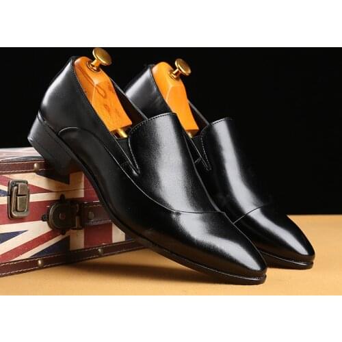 Italian Formal Shoes Mens Dress Shoes Leather Wedding Dress Man Oxford Shoes For Men Office Sapato Social Masculino Zapatos Homb