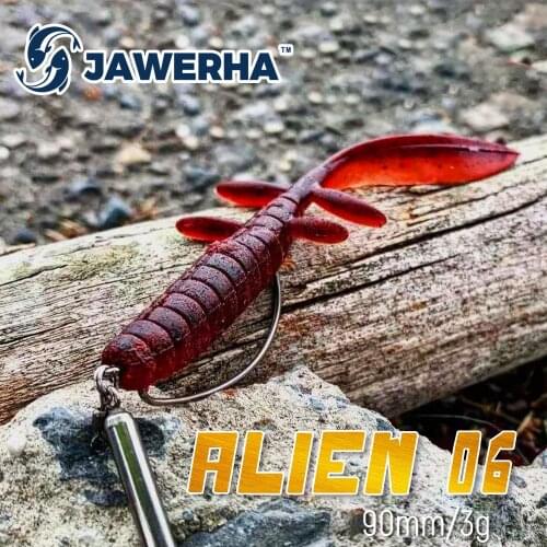 JAWERHA Silicone Baits Fishing Gear Jig Fishing Lures Artificial Baits Wobblers Pike Soft Lures Swimbait Leurre Souple Pesca