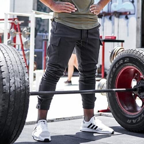 2020 Mens Sports Running Pants Fashion Joggers Trousers Athletic Fitness Workout Pant Training Pant Gym Casual Cargo trousers