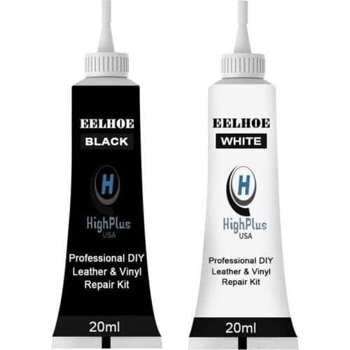 2PCS Leather & Vinyl Repair Kit Car Leather Seat Scratch Repair Cream Leather Crack Repair Agent Auto Paint Care Accessories
