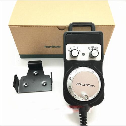 New SUMTAK RT067-MK2-T RT068-MK2-T RT069-MK2-T IP65 hand wheel 4 axis 25ppr 100ppr MPG Manual Pulse Generator 5V 12V