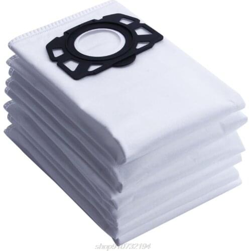 10pcs Vacuum Cleaner Dust Bags Disposable for Karcher MV4 MV5 MV6 WD4 WD5 WD6 Replacement N06 20 Dropshipping