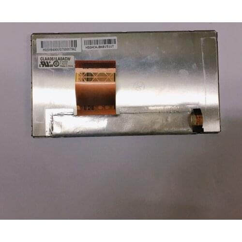 Original and New 6.1inch LCD screen CLAA061LA0ACW CLAA061LA0 CLAA061 for Car DVD free shipping