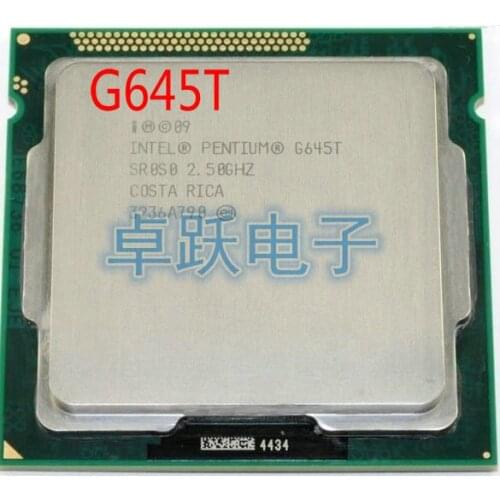 Intel Pentium Processor G645T (3M Cache, 2.50 GHz) LGA1155 Desktop CPU free shipping