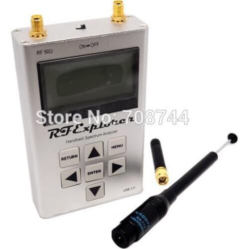 RF Explorer - 3G Combo 15-2700 MHz Handheld Digital Spectrum Analyzer Includes a Transport EVA Carry Case Pocket Size TES09102P
