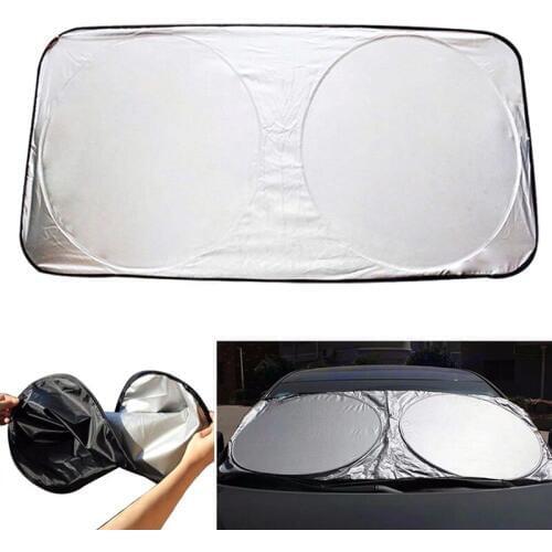 Car-Styling Folding Jumbo Front Rear Car Window Sun Shade Auto Visor Windshield Block Cover Sunshade