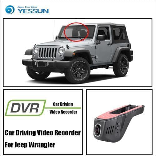 YESSUN Car DVR Digital Video Recorder HD 1080P - For Jeep Wrangler - Front Camera Dash Not Reverse Parking Camera