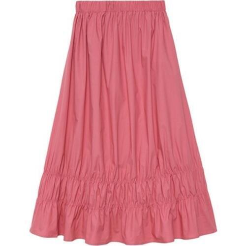 2020 Summer Lady Black Pink green purple Party Skirts,Autunm vintage cotton linen skirts,Plus size Maxi long skirt M-5xl 6xl 7xl