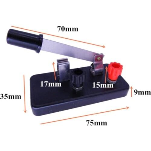 100PCS X Single-switch Single-pole single brake switch DIY electrical physics experiment teaching Circuit test tester *FD179X100