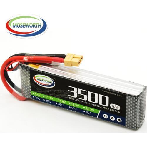 11.1V 3S 3500mAh 40C RC LiPo Battery For RC Quadcopter Car Drone Helicopter Airplane Aircraft Remote Control Toys Batteries 3S