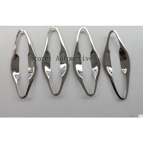 2011 for hyundai solaris door handle bowl cover ABS Chrome 4pcs car accessories