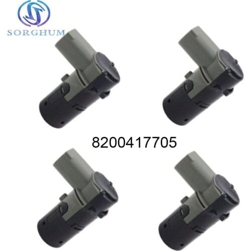 4pcs New Parking Sensor PDC 8200417705 Fits For Peugeot 207CC Citroen C4 C5 P
