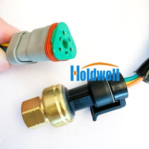 Heavy Pressure Sensor 194-6724 1946724 for Caterpillar CAT Engine C18 C32 3406E 3412E 3456 3508B 3508C 3512