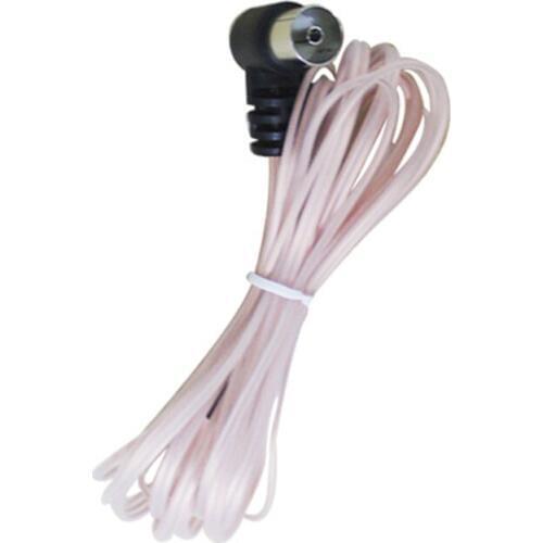 2M Indoor FM Antenna Dipole Amplifier For TV MD Card Tuner Radio Female FM Signal Radio Receiver Antenna Desktop Radio Receiving