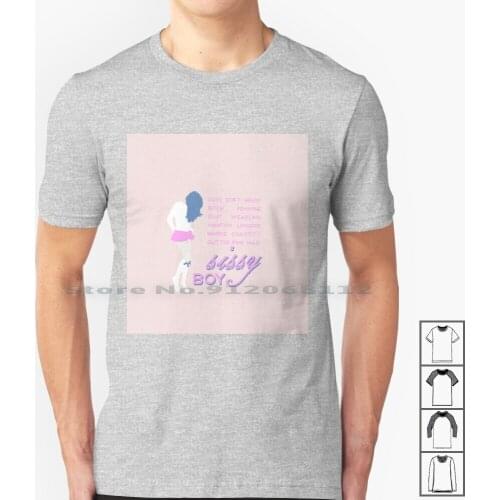 Sissy Boy T Shirt 100% Cotton Sissy Boy Maid Bdsm D S Dominant Submissive Femboy Boi Slave Pink Mature Chastity Cute Sexy Twink