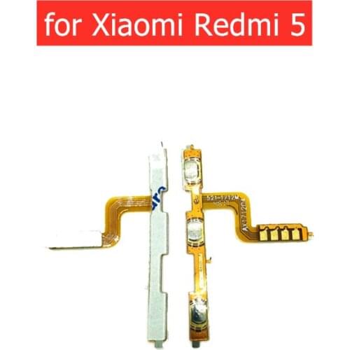 For Xiaomi Redmi 5 Power Volume Side Key button Flex Cable for Redmi5 On Off Switch Flex Cable Replacement Repair Parts