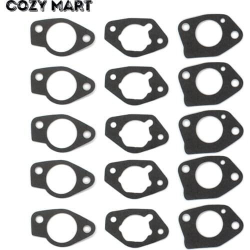 5set Carburetor Intake Gasket Kit for GX340 GX390 188F 190F 5KW 6.5KW 11 13hp Engine Motor Gasoline Petrol Generator Parts