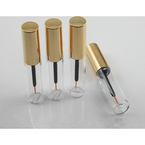 300 x 8ml Travel Mini Cosmetic Empty Eyelashes Tube Mascara Eyeliner Vials Bottle Makeup Organzier Container With Brush Plugs