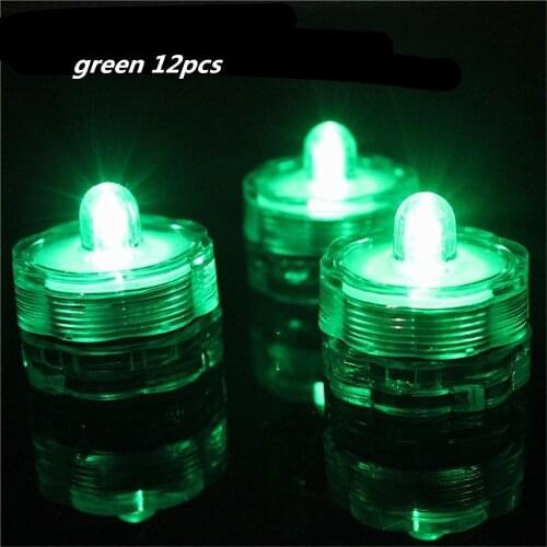 New LED Waterproof Candle Light Fish Tank Light Coffee Cafe Bar Candle Party Wedding Banquet Waterproof Electronic Candle