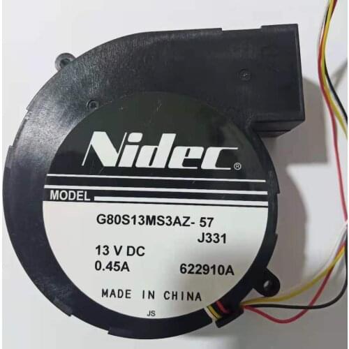 Original g80s13ms3a cb-g6350 / g6450wu / 13V DC 0.45Ag6750wu projector fan