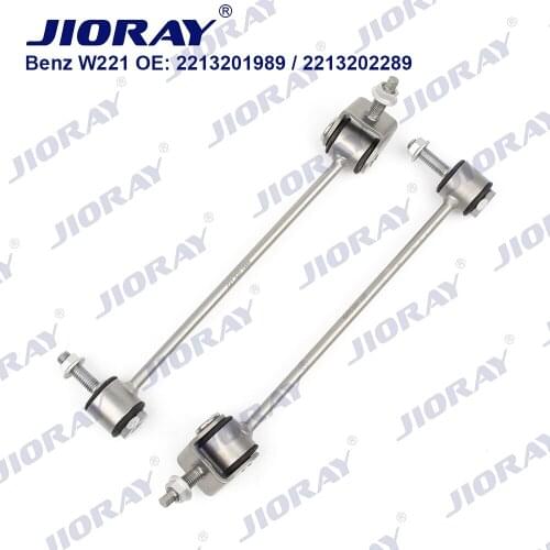 JIORAY Pair Rear Axle Sway Bar End Stabilizer Link Ball Joint For Mercedes Benz S Class W221 C216 S250 CDI S350 S400 S500 S600