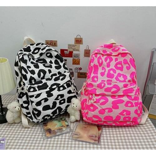 2021 New Fashion Simple Lip Pattern Student School Bag Backpack Sweet Personality Girl Outdoor Travel Backpack рюкзак школьный