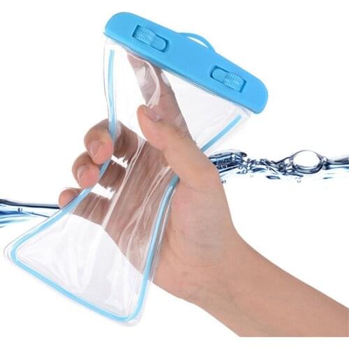 Drifting Diving Swimming Bag Waterproof Mobile Phone Bag Underwater Protective Cover Water Sports Beach Swimming Pool 6 Inches