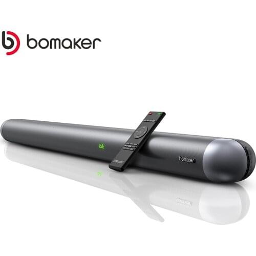 BOMAKER 120W TV Sound Bar Subwoofer Bluetooth Wired&Wireless Home Theater 8 EQs/CEC Romote/3D Dolby Surround Soundbar TV Speaker