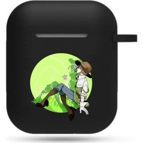 Anime Identity V Earphone case Headphone Case Protective Case Unisex Airpods Bluetooth black Earphone Headset Cover