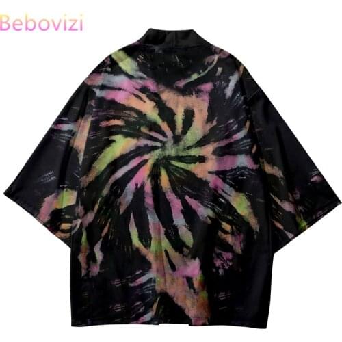 Plus Size XXS-6XL 5XL 4XL Graffiti Loose Japanese Cardigan Women and Men Harajuku Haori Kimono Cosplay Top Blouse Yukata Clothes