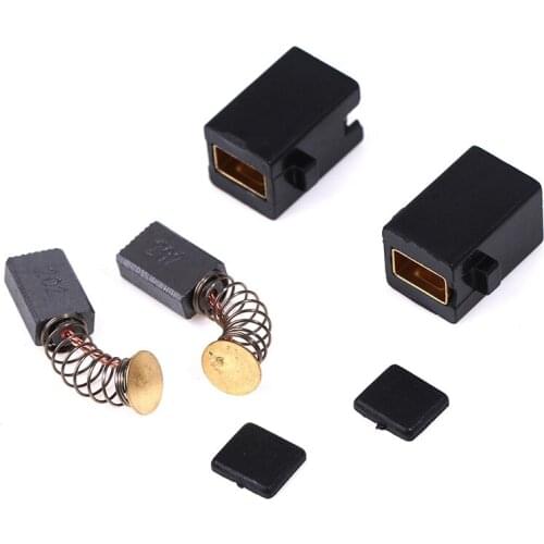 1Pair Carbon Brush with Holder for TSB1300/5500 Impact Drill Spare Parts New