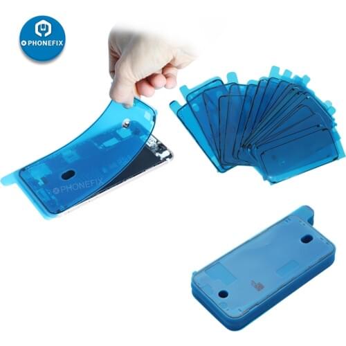 10pcs Waterproof Sticker For iPhone 6 6S 7 8 Plus X XS 11 Pro Max XR 3M LCD Display Frame Bezel Seal Tape Glue Adhesive Repair