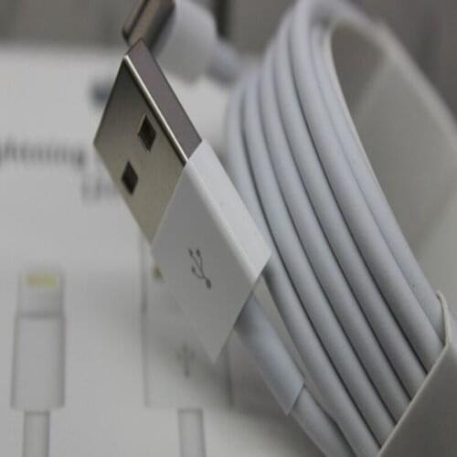 100pcs High quality 2m 6FT 8pin usb data sync charger cable cord adapter wire for iphone 6 7 8 X XS XR