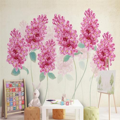 3D Custom Photo Wallpapers Hand-painted Flowers Wallpaper Modern Watercolour Florals Plants Walls Murals Living Room Home Decor