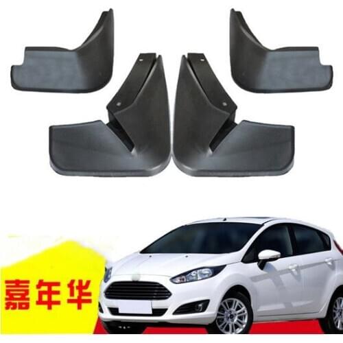 4PCS special for Ford fiesta 2009 2010 2011 2012 2013 AUTO Mudguards car fender Mud Flaps Mudflaps