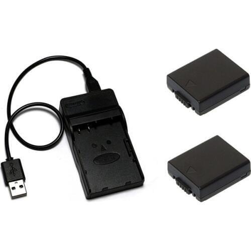 CGA-S002E CGR-S002E CGA-S002 CGR-S002 S002 DMW-BM7 Battery+Charger for Panasonic Lumix DMC-FZ1 DMC-FZ2 DMC-FZ3 DMC-FZ4 DMC-FZ5